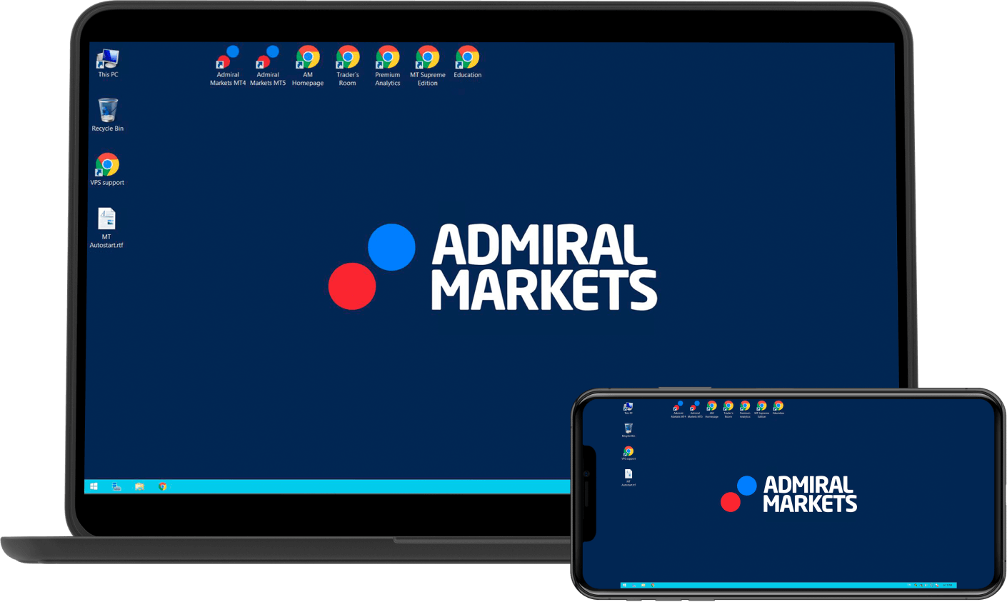 Servidor privado virtual con Admiral Markets